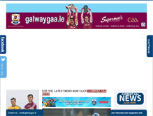 Tablet Screenshot of galwaygaa.ie